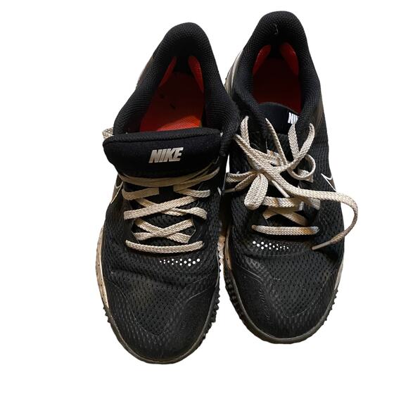 Nike Men's  'Alpha Huarache Elite 3 Turf' Sneakers in Black/White Size 7 - Picture 3 of 10